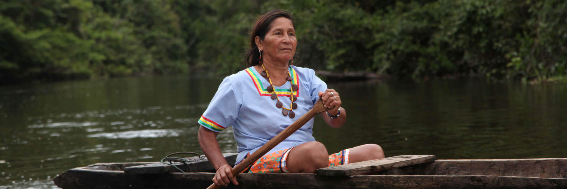 Meet local tribes who live on the Napo River