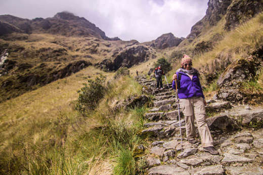 Invigorating trekking on the Inca Trail