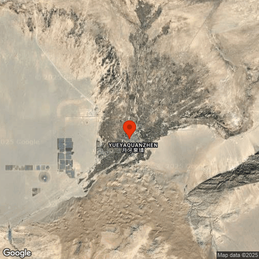 Map of Dunhuang