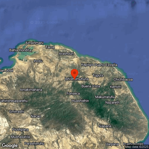 Map of La Guajira