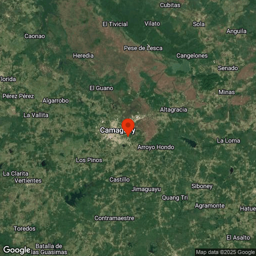 Map of Camagüey