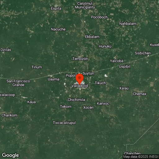 Map of Valladolid