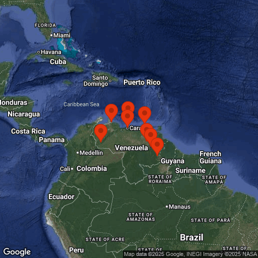Map of Venezuela