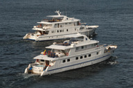 The Corals 1 & 2 in the Galapagos Islands