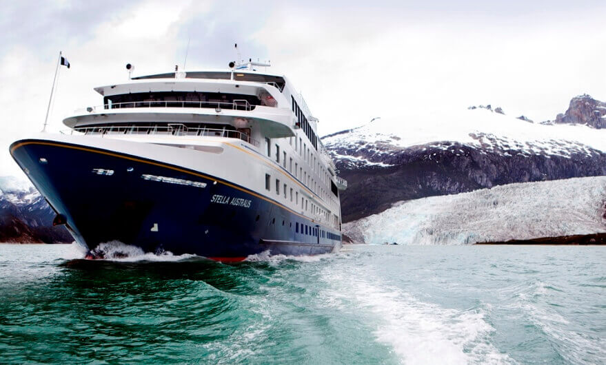 The Stella Australis expedition ship