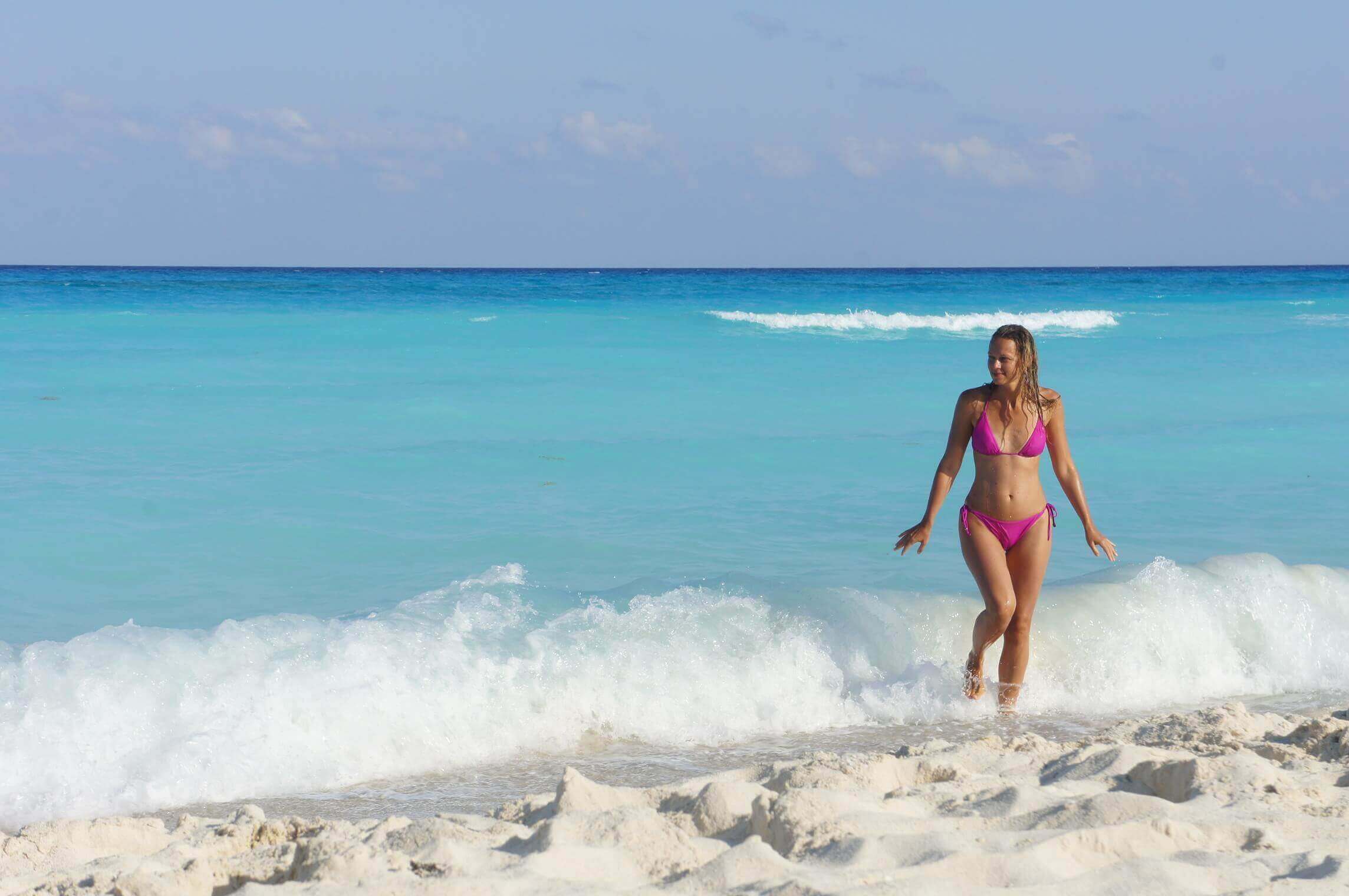 Rita out of the sea