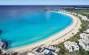 View of beautiful Maundays Bay