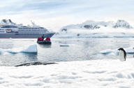 Navire Le Boréal en Antarctique