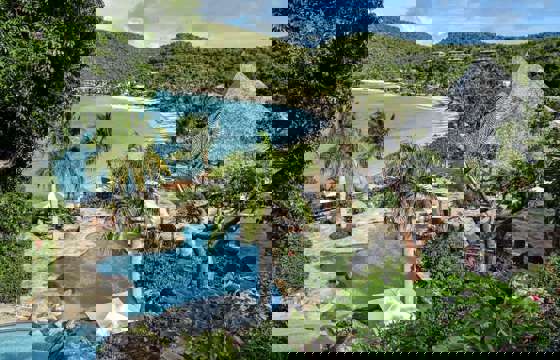 View of Little Dix Bay on Virgin Gorda