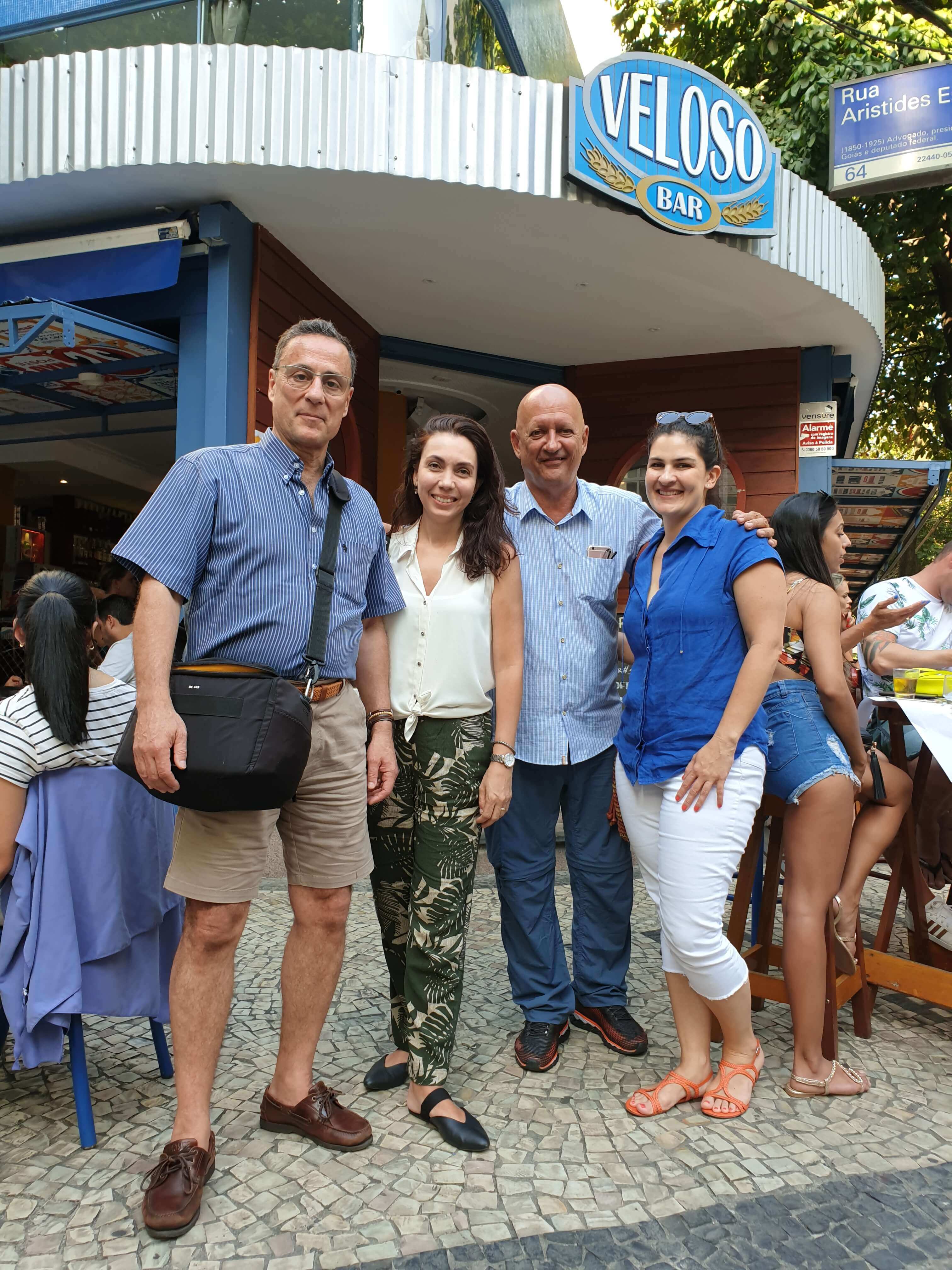 Veloso Bar Restaurant in Leblon, Rio de Janeiro