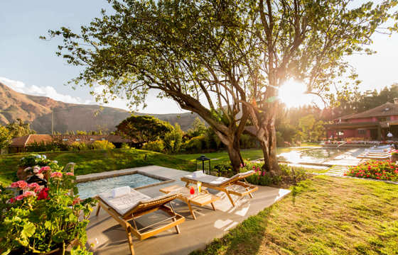 The beautiful views at Sol Y Luna