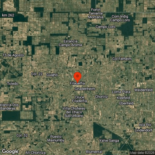 Map of Chaco