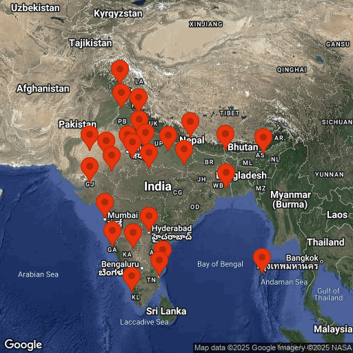 Map of Inde