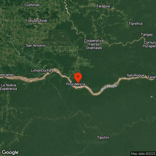 Map of Amazonie Équatorienne