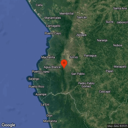 Map of Machalilla