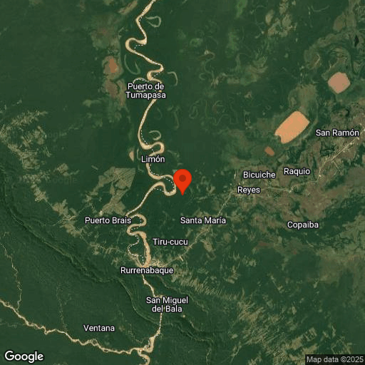 Map of Madidi