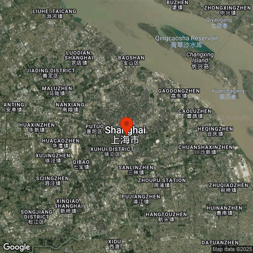 Map of Shanghai