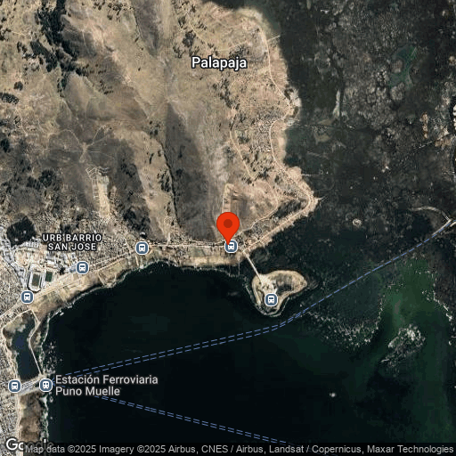 Map of Casa Andina Premium