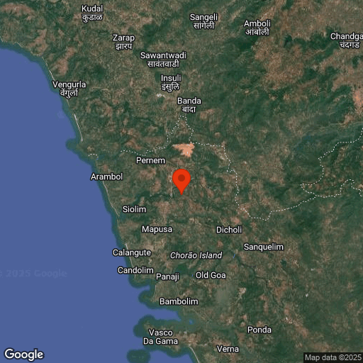 Map of Goa