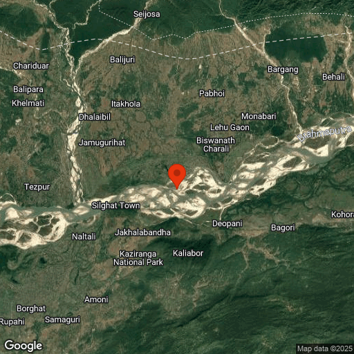 Map of Assam