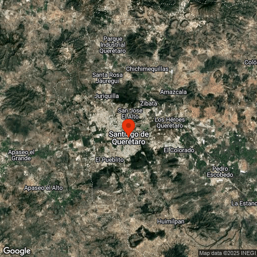 Map of Queretaro