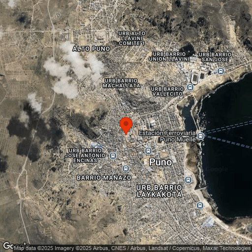 Map of Casa Andina Standard