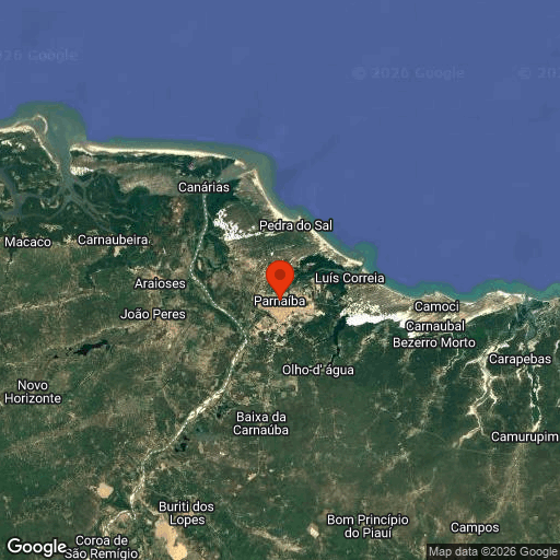 Map of Parnaiba