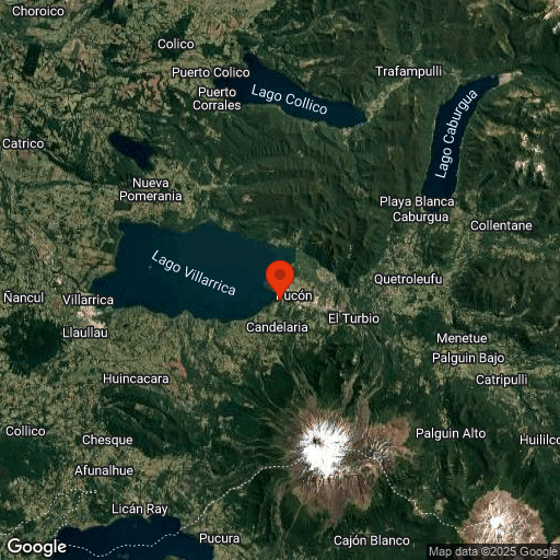Map of Pucon