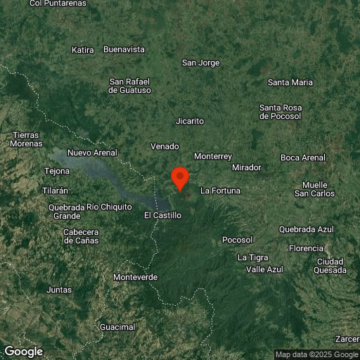 Map of Arenal