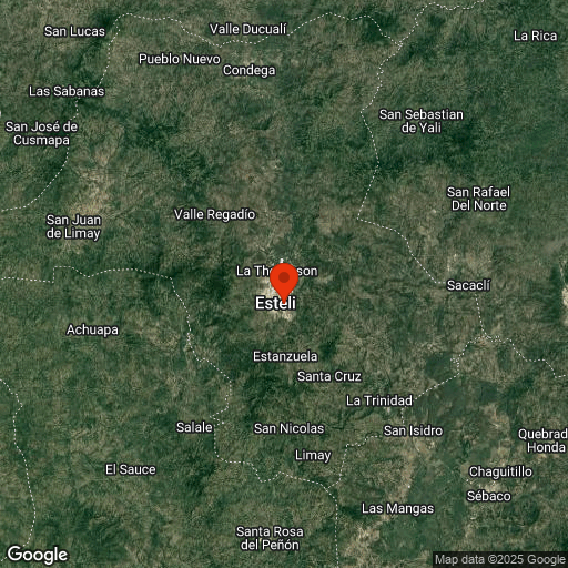 Map of Esteli
