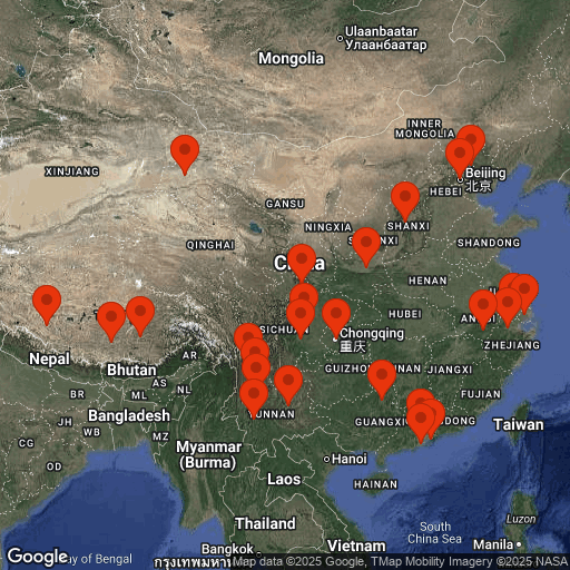 Map of Chine