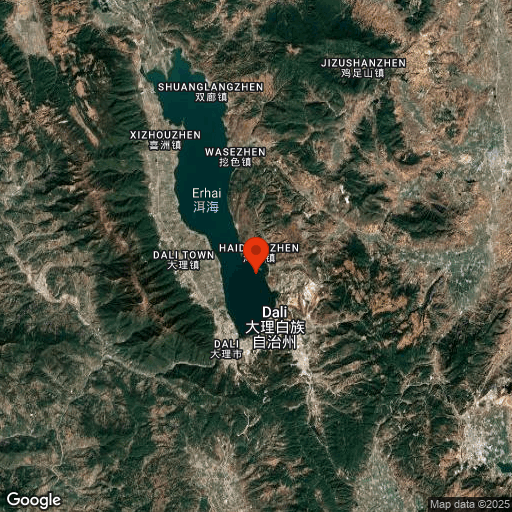Map of Dali
