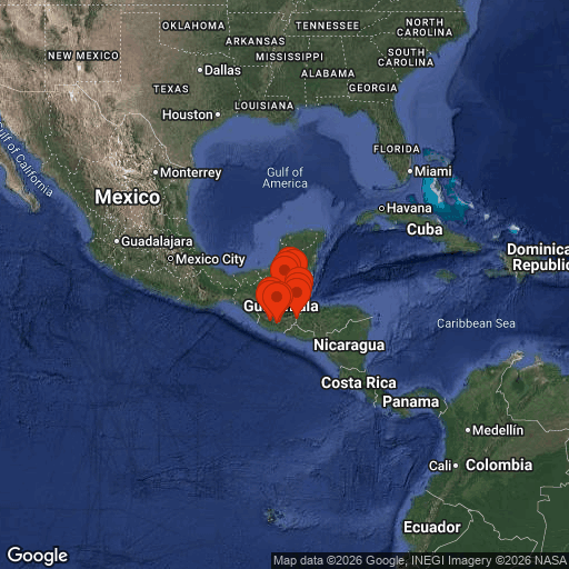 Map of Guatemala