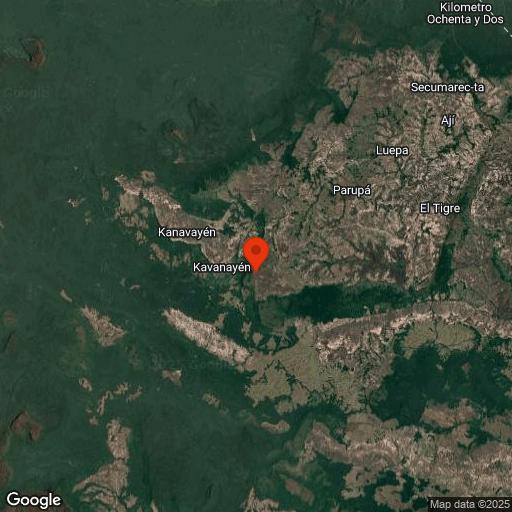 Map of Canaima
