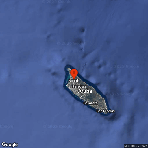 Map of Aruba