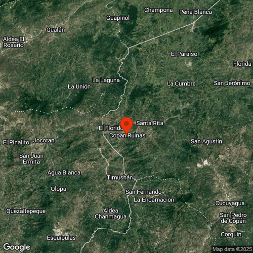 Map of Copan